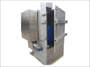 Atex drum washing machine for washing explosive drums