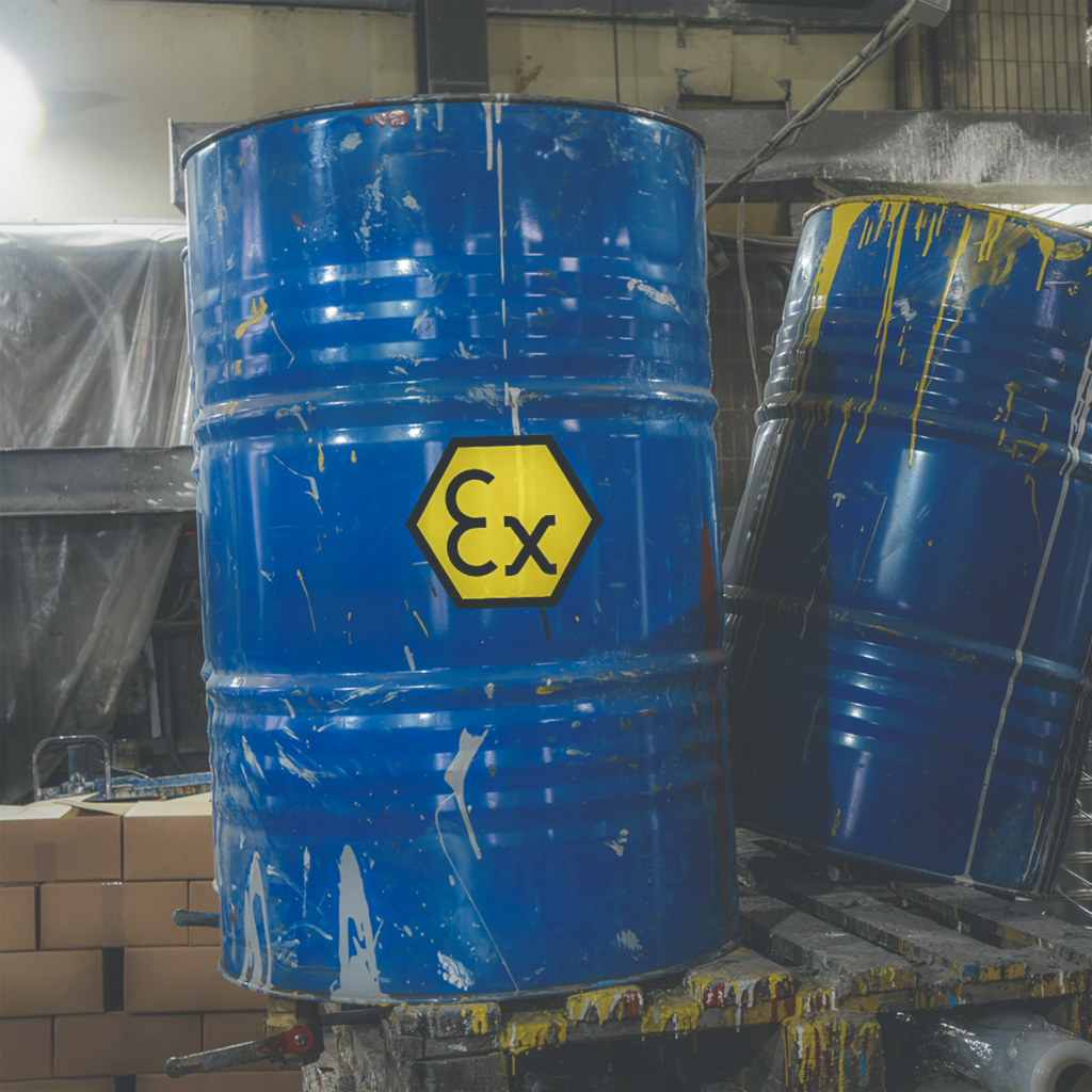 ATEX Drum Washing Systems Safe Cleaning