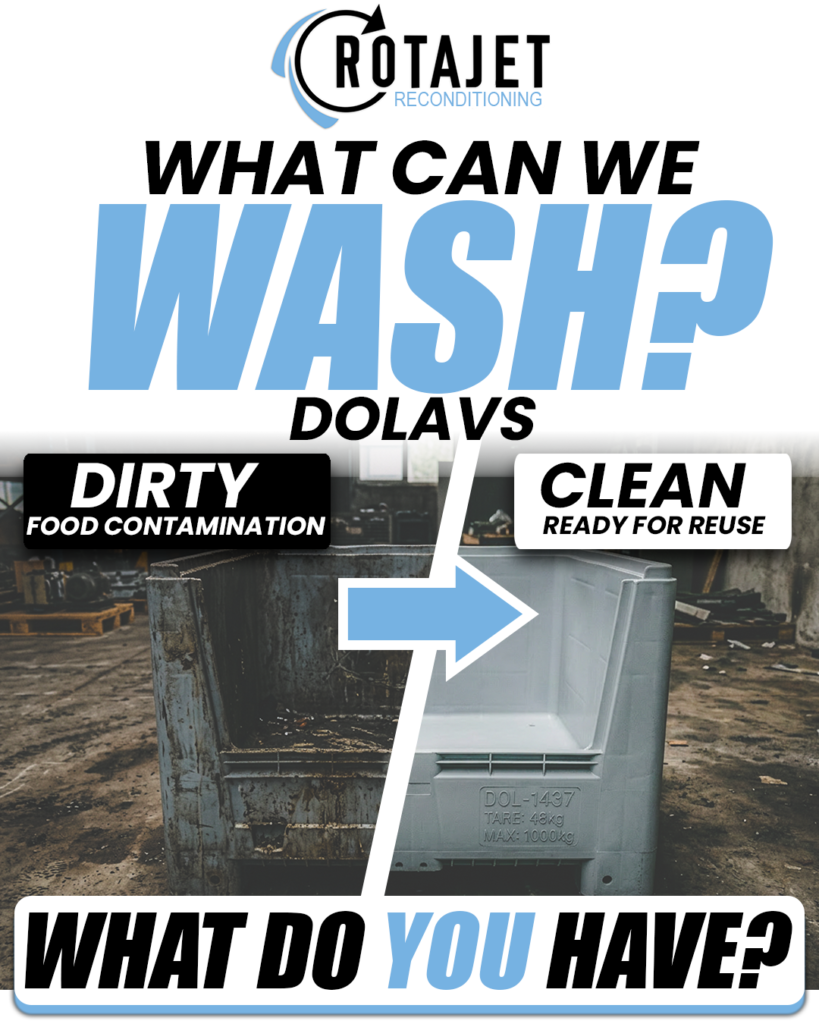 What Can We Wash? Heavy Duty Containers